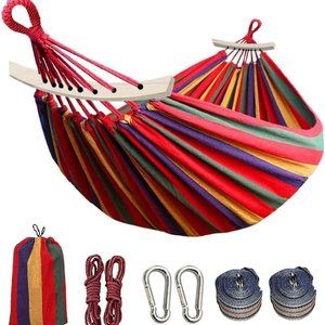 Folding Double Hanging Nylon Wholesale Swing Portable Outdoor Camping Hammock